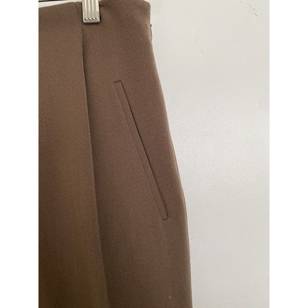 RALPH LAUREN PURPLE LABEL 100% WOOL DRESS TROUSERS SIZE 2 Brown High Waist - Picture 6 of 9